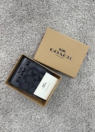 Кошелек + карт-холдер coach