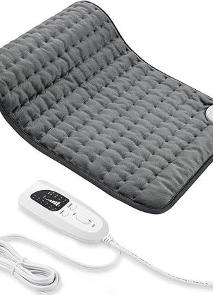 Электрическая грелка с 6 уровнями нагрева 120вт 92x50см heating pad tk-hp3620 электрическая нагревательная подушка