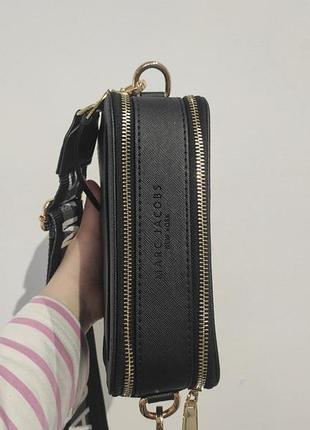 ❌ marc jacobs the snapshot black/gold 3