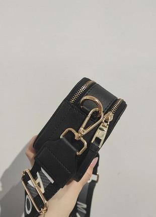 ❌ marc jacobs the snapshot black/gold 4