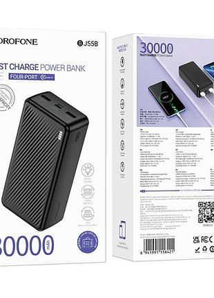 Умб power bank borofone bj55b graceful 30000mah 2а (чорний)