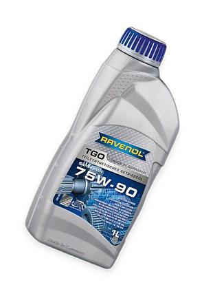 Масло трансмиссионное ravenol 75w-90 tgo semisynt gl-5 1л