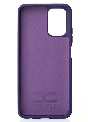 Силиконовый чехол soft silicone case для xiaomi redmi note 10/ note 10s (без лого) фиолетовый 2