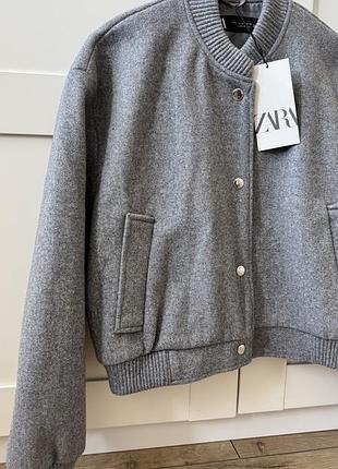 Куртка бомбер zara s 2