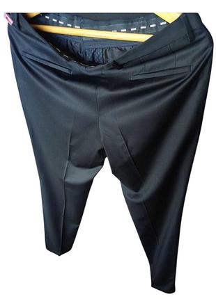 Брюки hugo boss wool trousers black, boss one - the suit 2