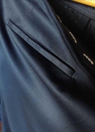 Брюки hugo boss wool trousers black, boss one - the suit 4