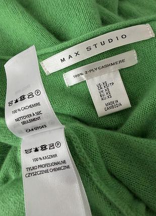 Max studio (max mara) 100% cashmere 4