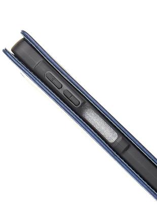 Чехол-книга dc elegant для samsung a07 синий 3