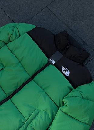 Пуховик the north face 700 зеленый 4