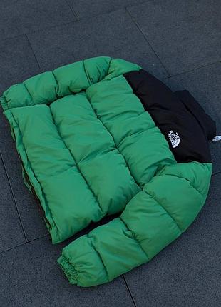 Пуховик the north face 700 зеленый 5