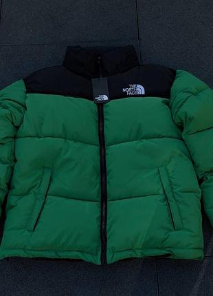 Пуховик the north face 700 зеленый 3