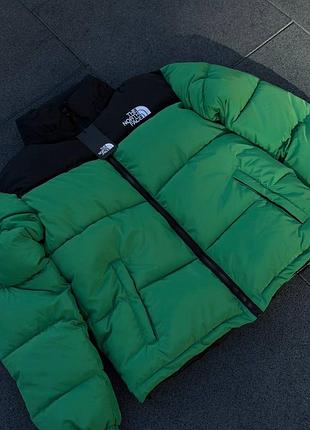 Пуховик the north face 700 зелений