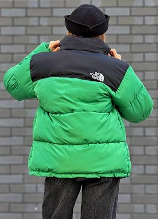 Пуховик the north face 700 зеленый 9