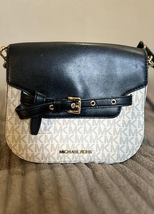 Продаж жіноча оригінальна сумка michael kors emilia small logo crossbody bag