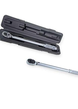 Ключ динамометрический 1, 2" 460мм, 42-210 нм (4,2-21 кгм) кейс alloid