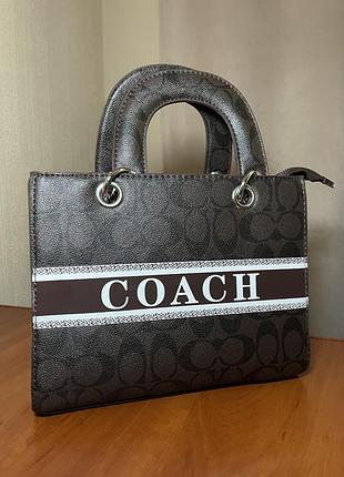 Трендова сумка coach tote 2