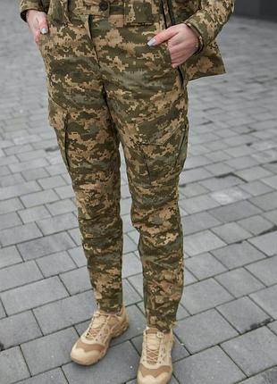 Жіночі військові штани caiman military®️піксель зсу