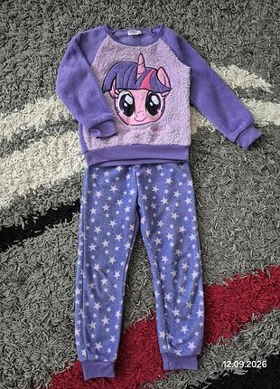 Теплий флісовий костюм little pony, поні
