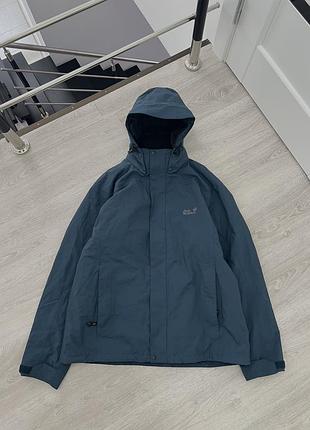 Вітровка утеплена куртка jack wolfskin