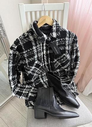 Сорочка в клітинку 30% вовна 3