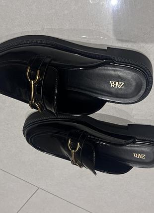 Мюлі zara з екошкіри 3