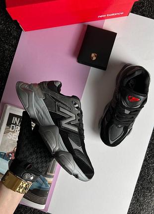 Жіночі кросівки n*w b*lance 9060 dark grey black 38