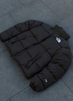 Пуховик the north face 700 черный 2