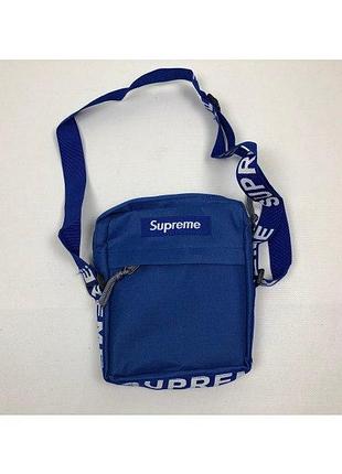 Мессенджер supreme синий