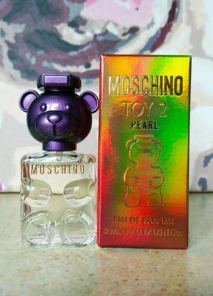 Moschino toy 2 pearl парфюмированная вода унисекс 5 мл.