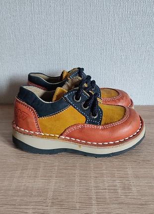 Шкіряні туфлі на хлопчика footi 23р. 15 см.