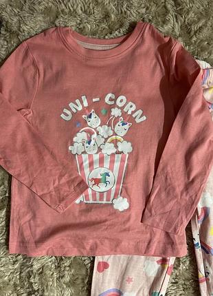 Піжама домашній костюм primark uni-corn 4