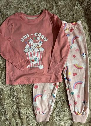 Піжама домашній костюм primark uni-corn