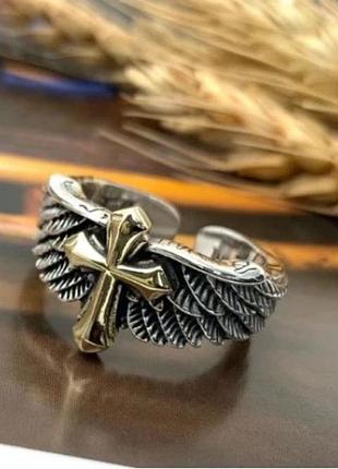 Кольцо кольцо крылатый крест