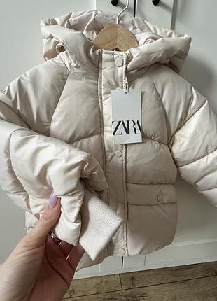 Куртка утеплена флісом zara 98 см 2