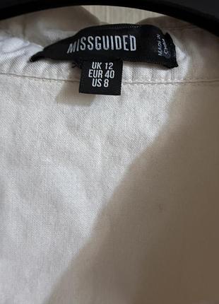 🥰бавовняна сорочка missguided 9
