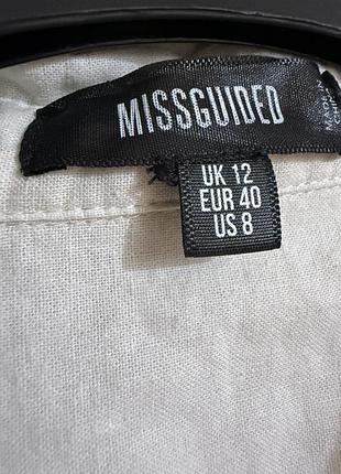 🥰бавовняна сорочка missguided 8