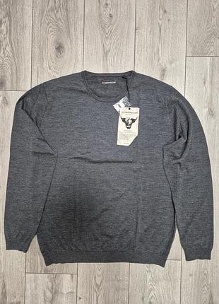 Новый мужской джемпер joe merino из мериносовой шерсти