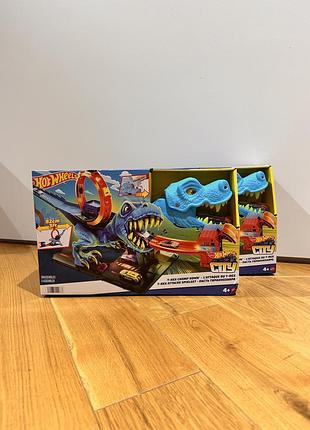 Трек hot wheels city полювання ті рекса хот вилс (hkx42)