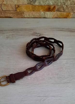 Ремінь accessorize натуральна шкіра