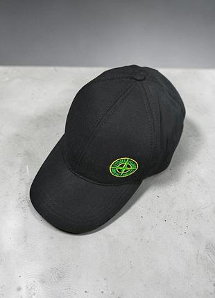Бейсболка stone island черная