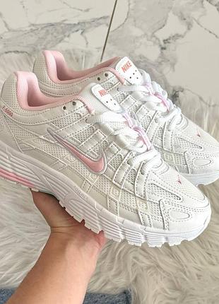 Nike p-6000 white pink 2