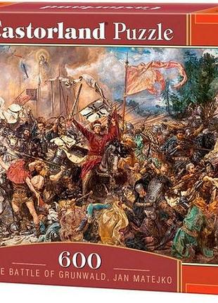 Пазл грюнвальдська битва 600 деталей castorland