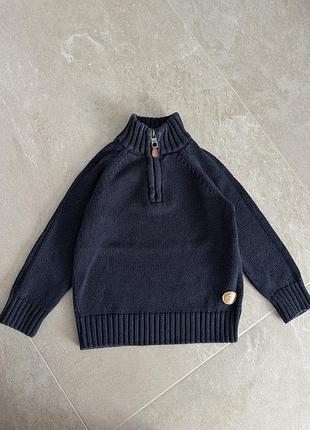 Светр темно-синій h&m 2