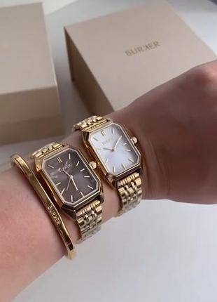 Годинник burker isabell gold white 3