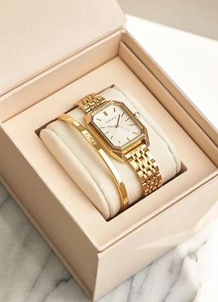 Годинник burker isabell gold white 2