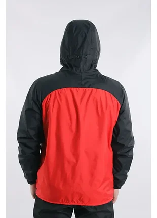 Анорак мужской nike "house" black &amp; red 2