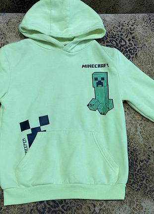 Худи minecraft для мальчика 6-8лет 2