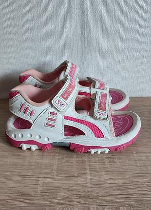 Босоножки сандалии на девочку bobbi shoes 28р. 18-19 см.