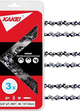 3 шт. ланцюг для бензопили 35 см kakei високоякісний ланцюг для бензопилки remington/worx/sunjoe