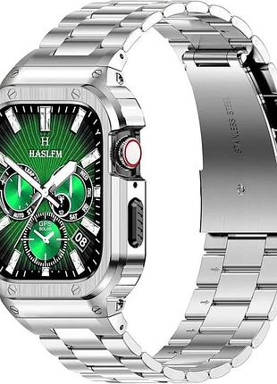 Ремешок для смарт-часов deczone m браслет с защитным корпусом для apple watch ultra 49 мм